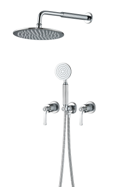 חבילת רחצה קומפלט 7 חלקים "מילאן" - ניקל