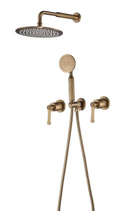 חבילת רחצה קומפלט 7 חלקים "מילאן" - רוז ענתיק