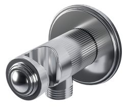 נקודת מים עגולה "מילאן" עם תפסן - ניקל