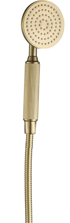 סט 2 חלקים "מילאן" מזלף וצינור זהב לייט