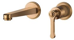 ברז קיר "מילאן" רוז ענתיק 22.5 ס"מ