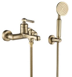 סוללה לאמבטיה "מילאן" זהב לייט