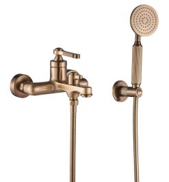 סוללה לאמבטיה "מילאן" רוז ענתיק