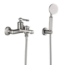 סוללה לאמבטיה "מילאן" מוברש