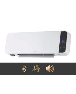 מפזר חום קרמי מנגן לתליה על הקיר לבן  HOTBOX הוטבוקס מיוזיק