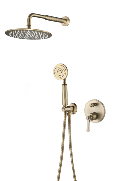 חבילת רחצה קומפלט 6 חלקים "מילאן" - זהב לייט