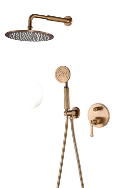 חבילת רחצה קומפלט 6 חלקים "מילאן" - רוז ענתיק