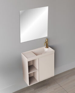 טוליפ 60 ארון אמבטיה תלויה קומפלט - לאטה מט